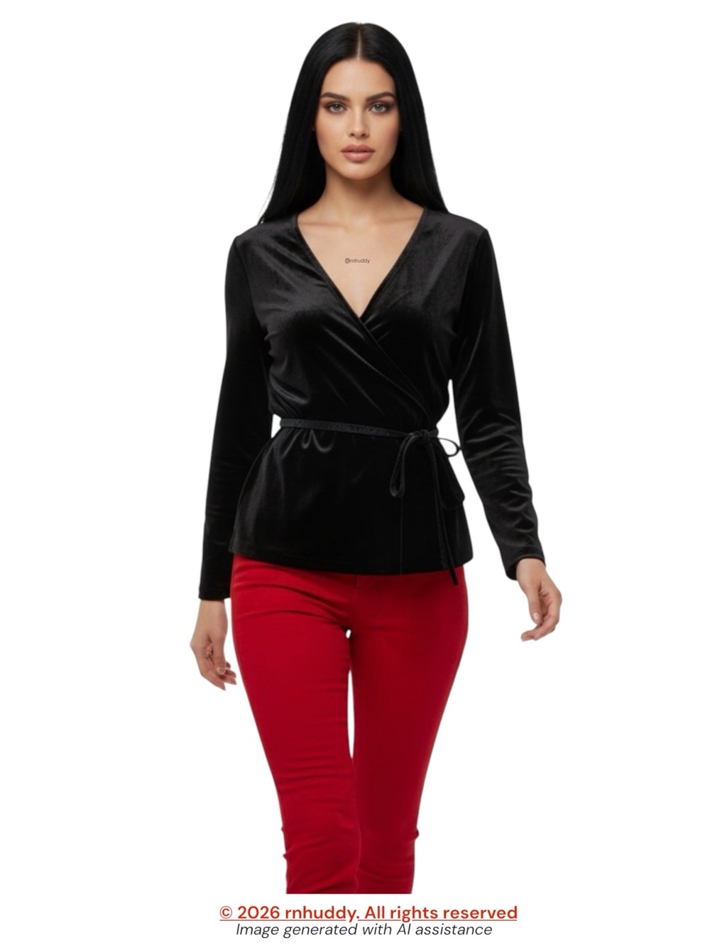 J.Crew size 0 black Velvet faux Wrap Top